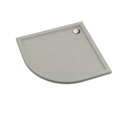 Schedline Sharper Cement Stone piatto doccia semicircolare 80x80 cm cemento 3S.S1O-8080/CT/ST
