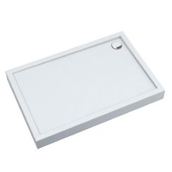 Schedline Cameron piatto doccia rettangolare 160x70 cm bianco 3ST.C1P-70160