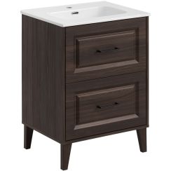 Set armadietto Comad Dorothy Ristretto DOROTHY RISTRETTO 82-60-46-2S, lavabo Comad Go GO60/DP-8095