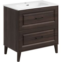 Set armadietto Comad Dorothy Ristretto DOROTHY RISTRETTO 82-80-46-2S, lavabo Comad Go GO80/DP-8095