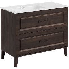Set armadietto Comad Dorothy Ristretto DOROTHY RISTRETTO 82-100-46-2S, lavabo Comad Go 2 GO 2 100CM L DP ( E-8095-100L )