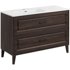 Set armadietto Comad Dorothy Ristretto DOROTHY RISTRETTO 82-120-46-2S, lavabo Comad Go 2 GO 2 120CM L DP ( E-8095-120L )