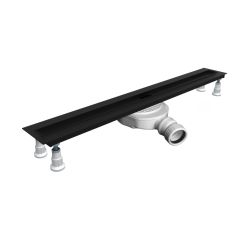Schedline Slight Flow canalina lineare 100 cm nero SOLBWN-100035C
