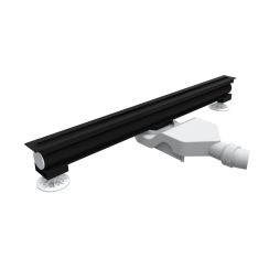 Schedline Thin Flow canalina lineare 90 cm nero SOLBV1-90012C