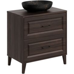 Set armadietto Comad Dorothy Ristretto DOROTHY RISTRETTO 82-80-46-2S, lavabo Comad Mona UN-MONA-MB12, RISTRETTO 89-80-46 M