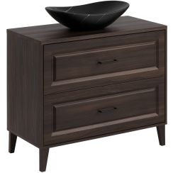 Set armadietto Comad Dorothy Ristretto DOROTHY RISTRETTO 82-100-46-2S, lavabo Comad Lena UN-LENA-MB2, RISTRETTO 89-100-46 M