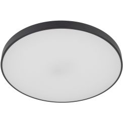 TK Lighting Velis plafoniera 1x60 W bianco-nero 18292