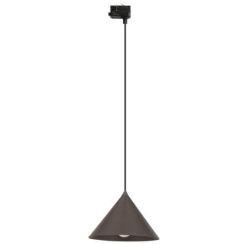 TK Lighting Tracer lampada per binario elettrificato 1x15 W nero-marrone 11686