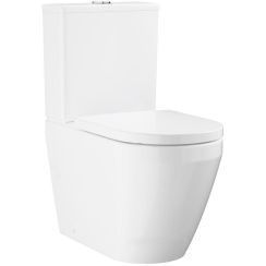 Grohe Euro Ceramic wc monoblocco con copriwater a discesa lenta bianco 102513SH00