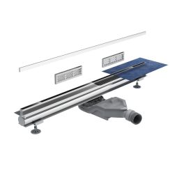 Schedline Thin Line canalina lineare 120 cm acciaio SOL-120012