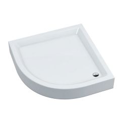 Omnires Invest Project piatto doccia semicircolare 90x90 cm bianco INVESTPROJECT90BP