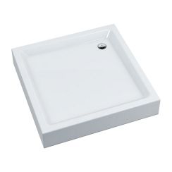Omnires Invest Project piatto doccia quadrato 80x80 cm bianco INVESTPROJECT80KBP