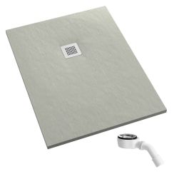 Schedpol Kalait Cement Stone piatto doccia rettangolare 180x80 cm cemento 3.3114/CT/ST-M2