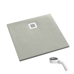 Schedpol Kalait Cement Stone piatto doccia quadrato 100x100 cm cemento 3.3202/CT/ST-M2