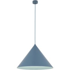 TK Lighting Cono lampada sospesa 1x15 W blu 11416