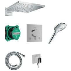 Hansgrohe Raindance E set doccia da incasso con termostato con soffione cromo 24623000