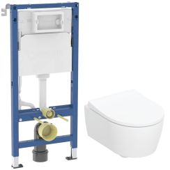Set vaso WC Geberit iCon 503.232.00.1, modulo di installazione Geberit Duofix 111.170.00.2