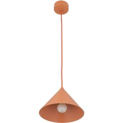 TK Lighting Cono lampada sospesa 1x15 W salmone 11383