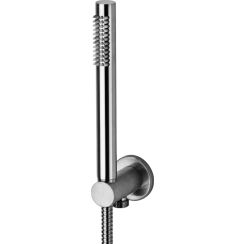 Paffoni Tondo set doccia a parete acciaio ZDUP094ST70