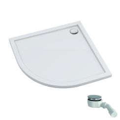 Schedpol Caspar New piatto doccia semicircolare 100x100 cm bianco 3.2335