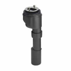 Schedpol sifone per canalina lineare cm nero 9.111