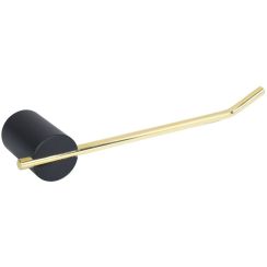 BISK Sintra portarotolo nero-oro 08305