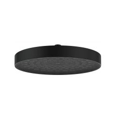 Ravak soffione doccia 30x30 cm rotonda nero X07P1460