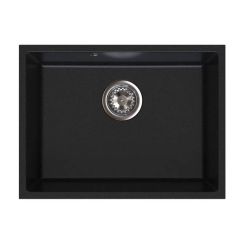 Ferro Stampo lavello in granito 54x40 cm grigio/grafite/inox DRGS1-U/40/54BA