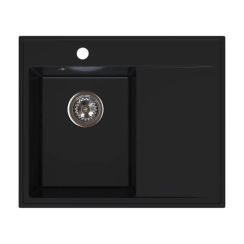 Ferro Stampo lavello in granito 60x50 cm nero DRGS-L/50/60BM