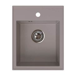 Ferro Stampo lavello in granito 50x40 cm marrone DRGS1/50/40TU