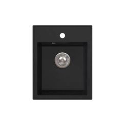 Ferro Stampo lavello in granito 50x40 cm grigio/grafite/inox DRGS1/50/40BA