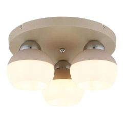 Globo Lighting Ragusa lampada da soffitto 3x60 W sabbia 15999-3D
