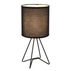 Globo Lighting Tamian lampada da tavolo 1x40 W nero 21734S
