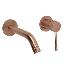 Rea Venti rubinetto per lavabo da incasso rame REA-B9643