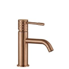 Rea Lungo rubinetto per lavabo verticale rame REA-B9844