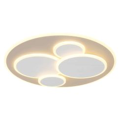 Globo Lighting Monty lampada da soffitto x40 W bianco 48475S