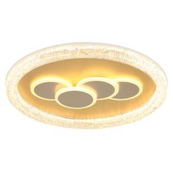 Globo Lighting Loraine lampada da soffitto 5x40 W bianco-trasparente 48476-40R