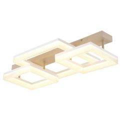 Globo Lighting Zara lampada da soffitto 3x40 W bianco-sabbia 48047D2