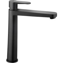 Ferro Nostris rubinetto per lavabo verticale nero BNS2LBL
