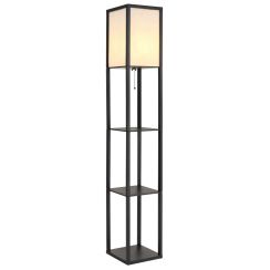 Globo Lighting Tabitha lampada da terra 1x60 W nero 58611S