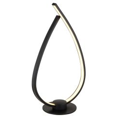Globo Lighting Trina lampada da tavolo 1x6 W nero 58492B