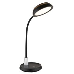 Globo Lighting Kirk lampada da tavolo 1x12 W nero 58496S