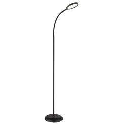 Globo Lighting Kalderon lampada da terra 1x8 W nero 58503S
