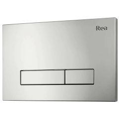 Rea HD placca di comando per WC satinato REA-E0635