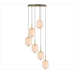 Zuma Line Akari lampada sospesa 6x34 W oro DU31288A/34W
