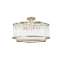 Zuma Line Sergio lampada da soffitto 6x60 W trasparente-oro C0528-06H-V6AC