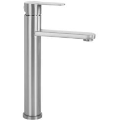 Rea Acros rubinetto per lavabo verticale nichel REA-B6966