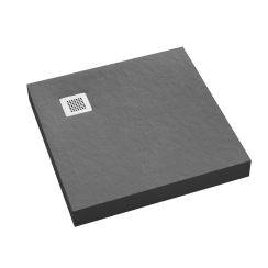 Schedpol New Horizons Grey Stone piatto doccia quadrato 100x100 cm grigio 3.3302/S/ST-M2