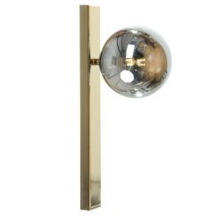 Zuma Line Serenity lampada da parete 1x8 W nero-oro 1217