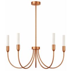 Argon Augustine lampada sospesa 5x6 W bianco-rame 2202